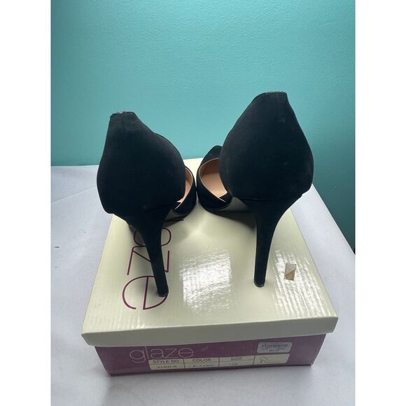 China Glaze‎ size 10 Chic Suede Pointed Toe Pumps - Picture 4 of 6